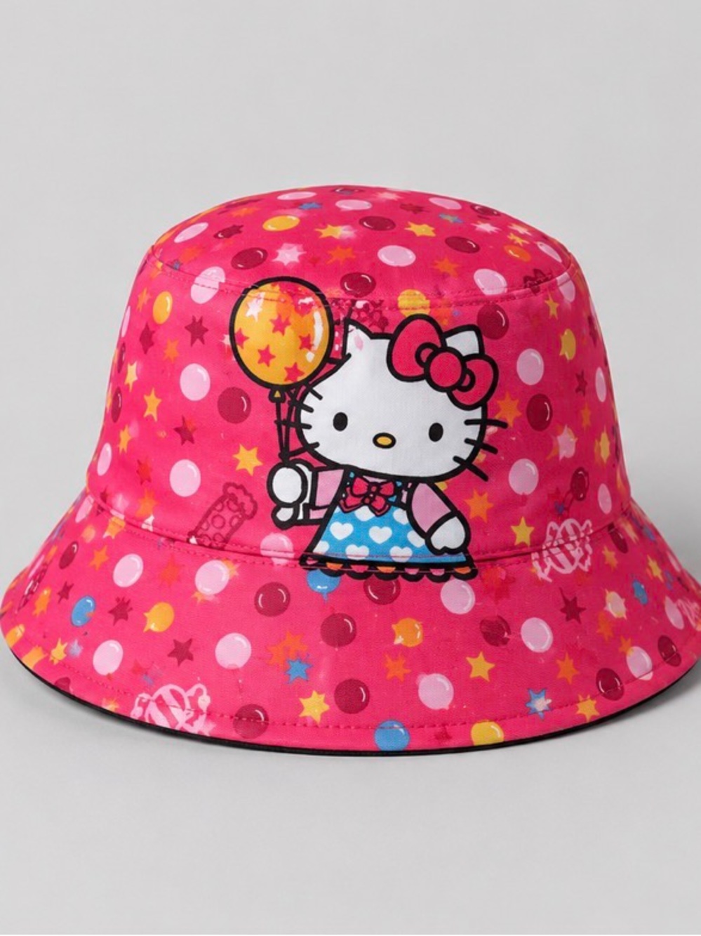 Hello Kitty Pink Bucket Hat for Kids – Cute Summer Sun Hat